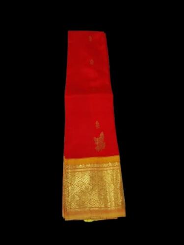 THIRUBHUVANAM HF ZARI SILK SAREE 550 MTS